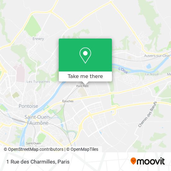 1 Rue des Charmilles map