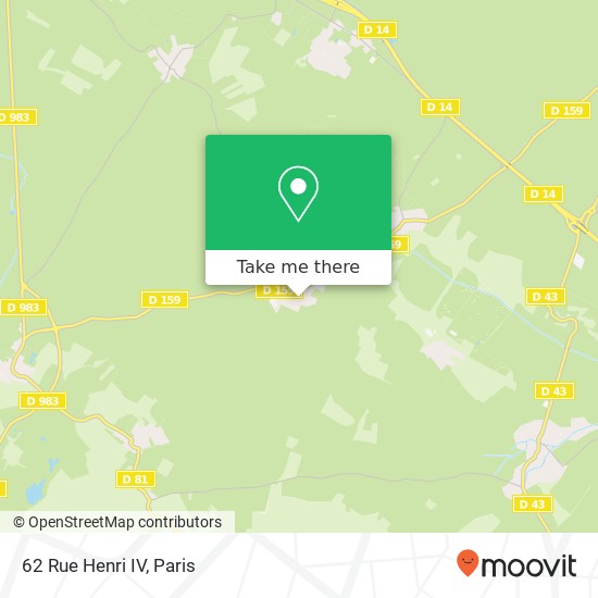 62 Rue Henri IV map