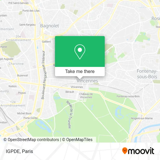 IGPDE map