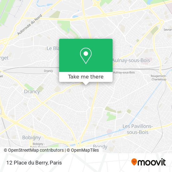 12 Place du Berry map