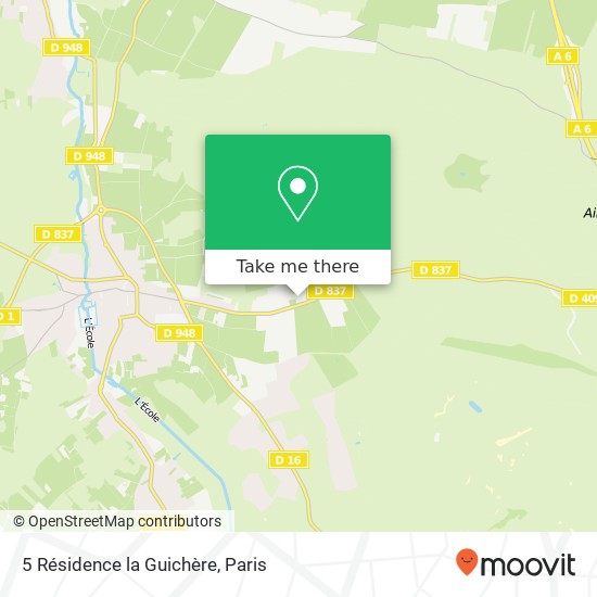 5 Résidence la Guichère map