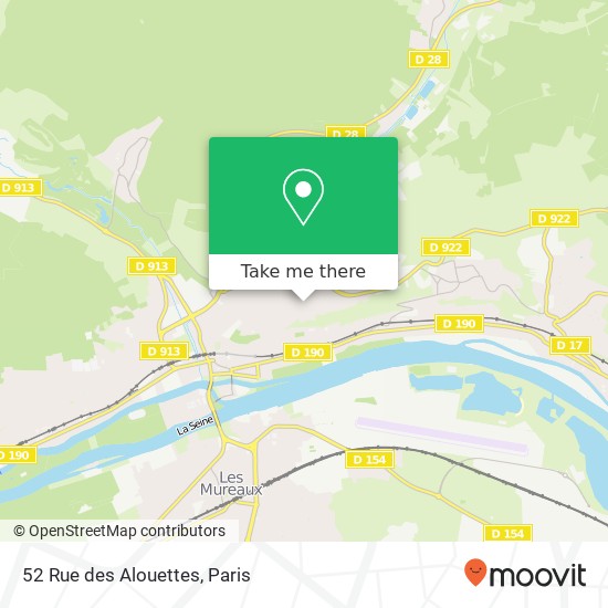52 Rue des Alouettes map