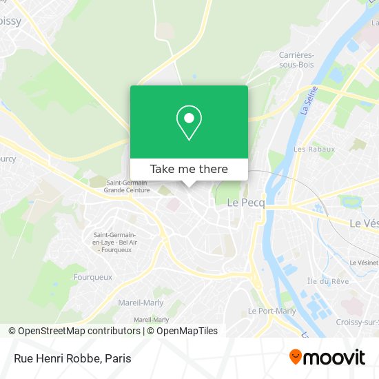 Mapa Rue Henri Robbe