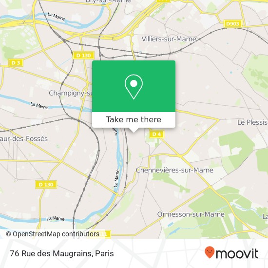 76 Rue des Maugrains map