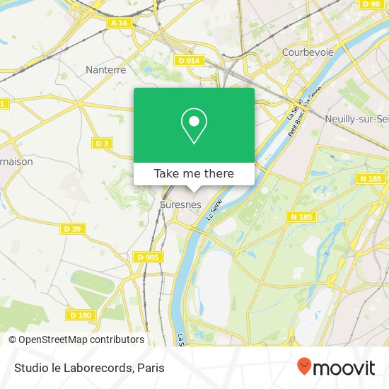 Studio le Laborecords map