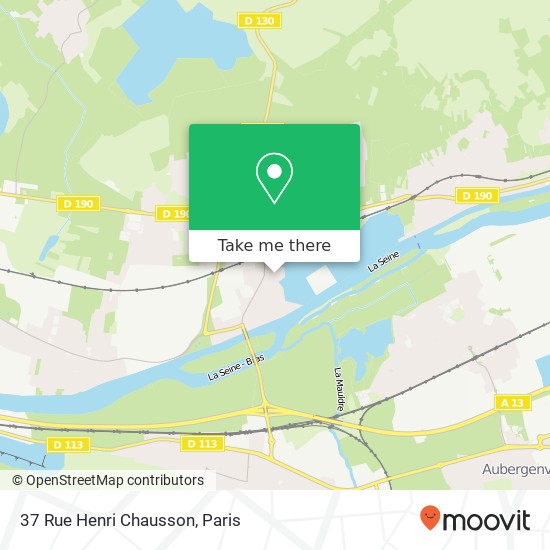 37 Rue Henri Chausson map