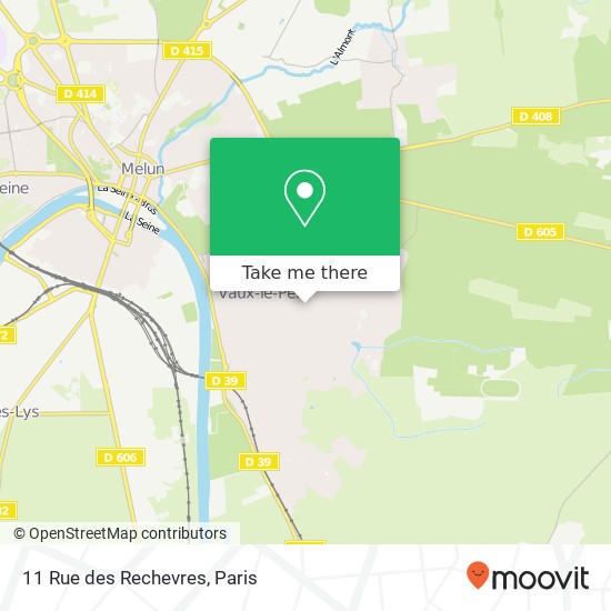 11 Rue des Rechevres map