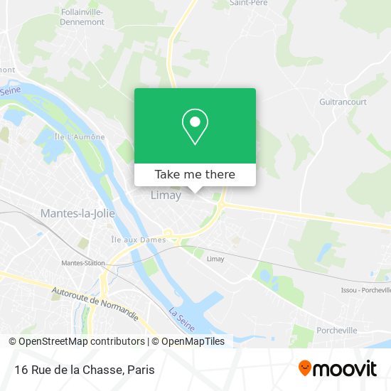 16 Rue de la Chasse map