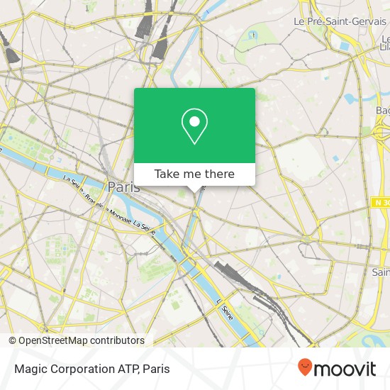 Magic Corporation ATP map