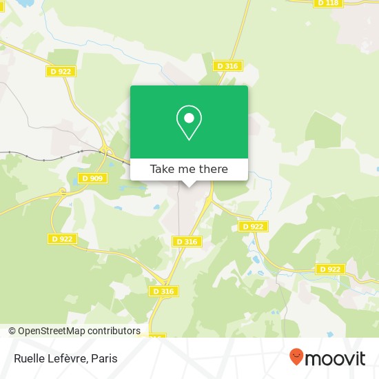Ruelle Lefèvre map