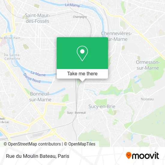 Rue du Moulin Bateau map