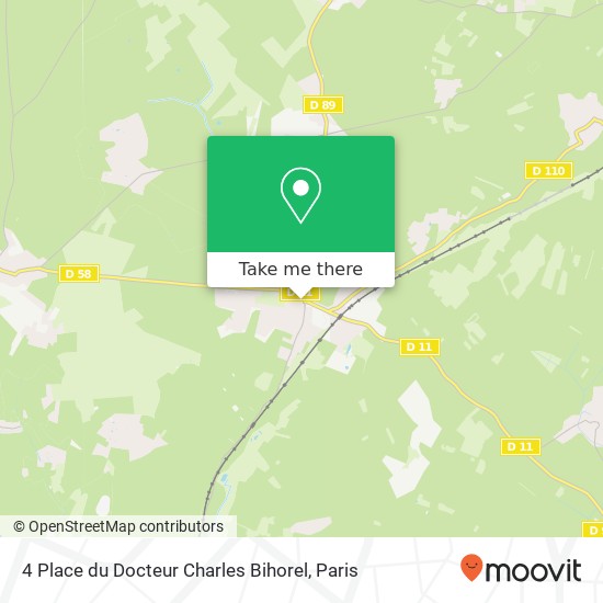 4 Place du Docteur Charles Bihorel map