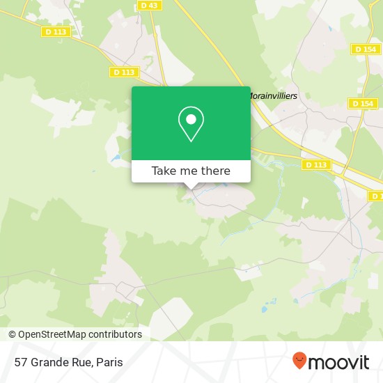 Mapa 57 Grande Rue
