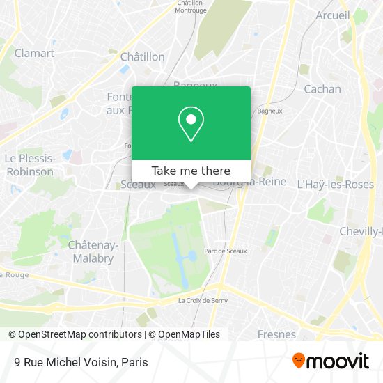 Mapa 9 Rue Michel Voisin