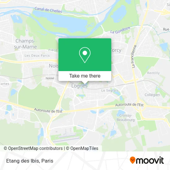 Etang des Ibis map