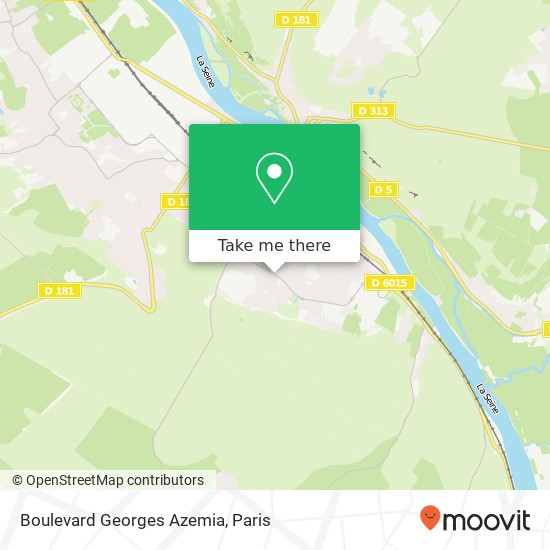 Boulevard Georges Azemia map
