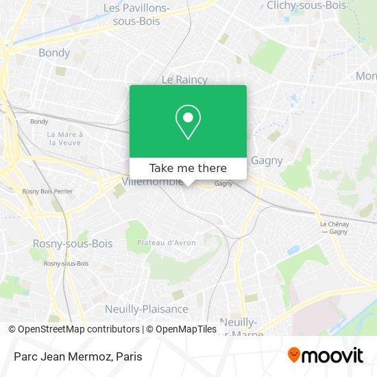 Parc Jean Mermoz map