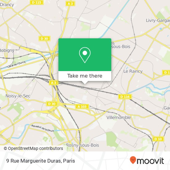 9 Rue Marguerite Duras map