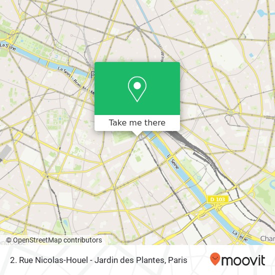 2. Rue Nicolas-Houel - Jardin des Plantes map