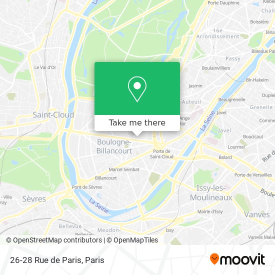 26-28 Rue de Paris map