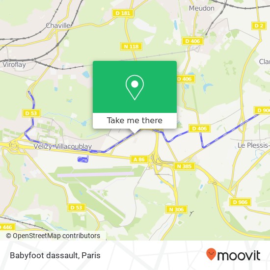 Mapa Babyfoot dassault