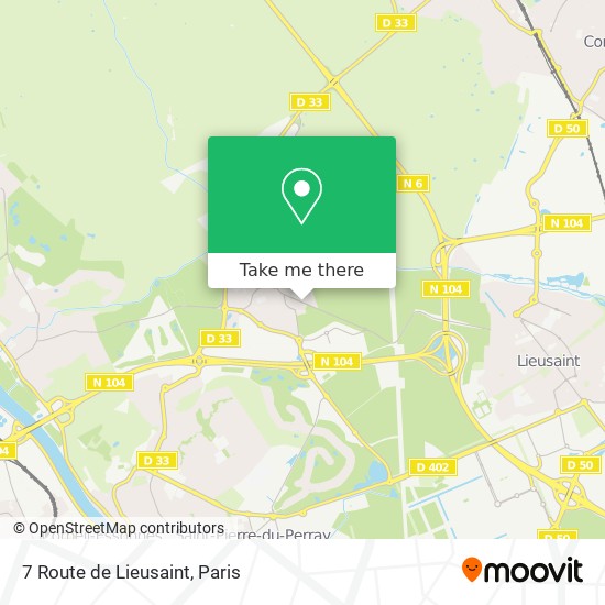 7 Route de Lieusaint map