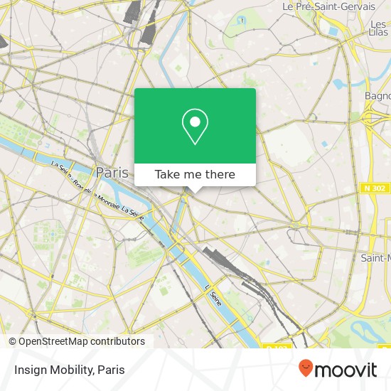 Mapa Insign Mobility