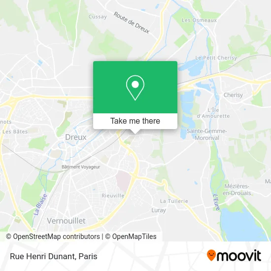 Rue Henri Dunant map