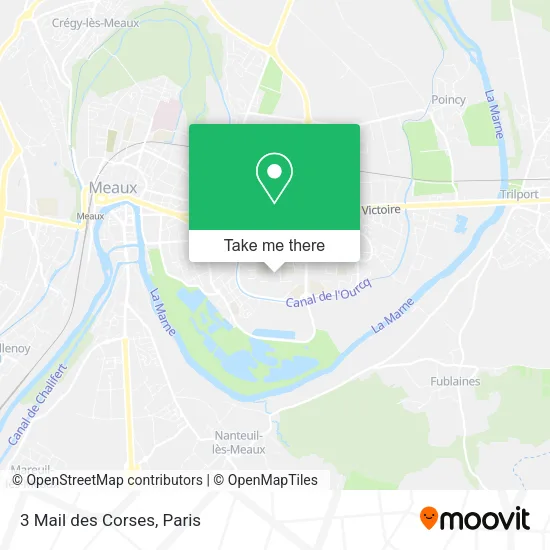 3 Mail des Corses map