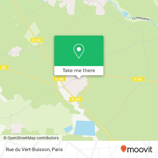 Mapa Rue du Vert-Buisson