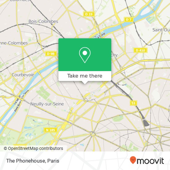 The Phonehouse map