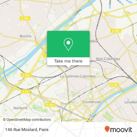 146 Rue Moslard map