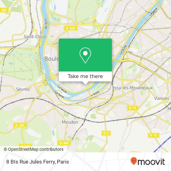 8 BIs Rue Jules Ferry map
