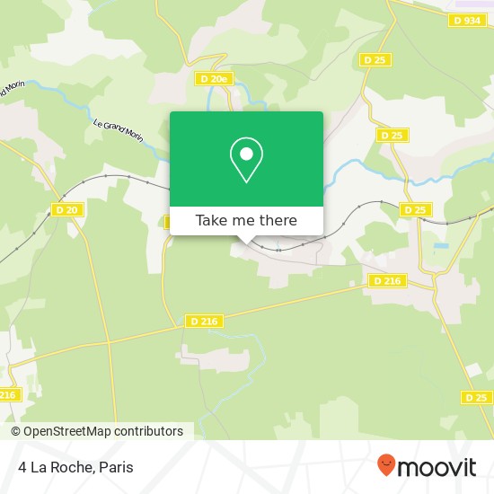 4 La Roche map