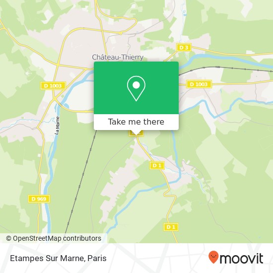 Etampes Sur Marne map