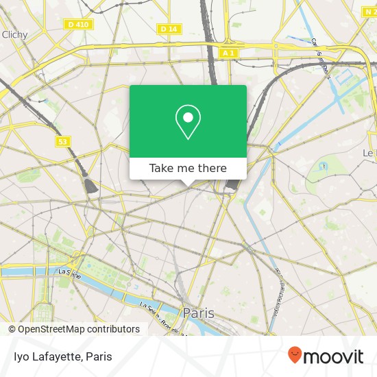 Iyo Lafayette map