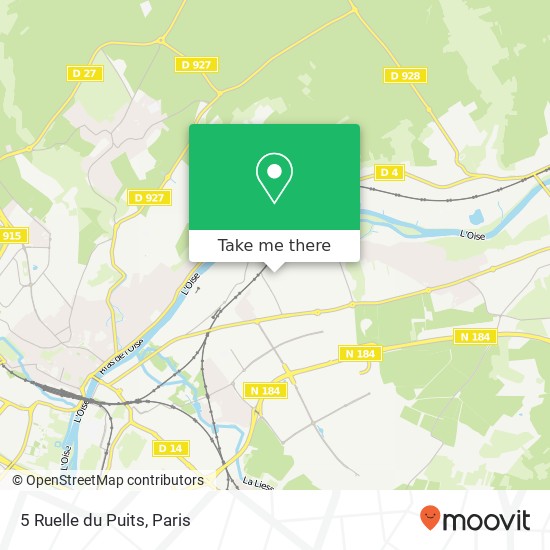 Mapa 5 Ruelle du Puits