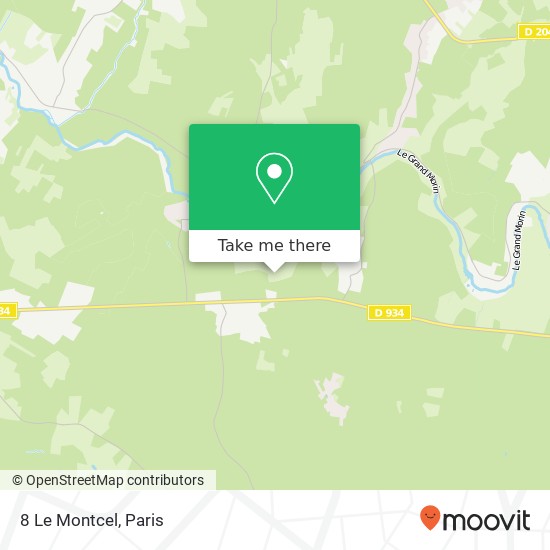 8 Le Montcel map