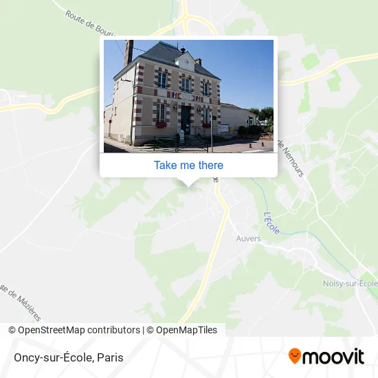 Oncy-sur-École map