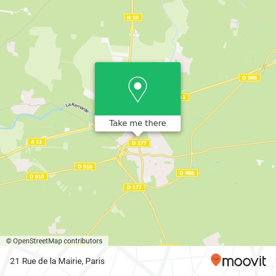 21 Rue de la Mairie map