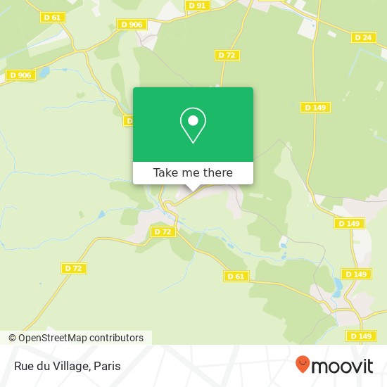 Mapa Rue du Village