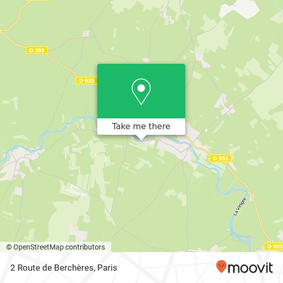 Mapa 2 Route de Berchères