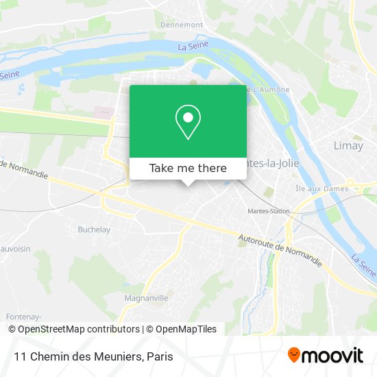 11 Chemin des Meuniers map