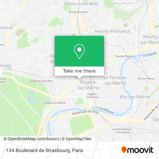 134 Boulevard de Strasbourg map