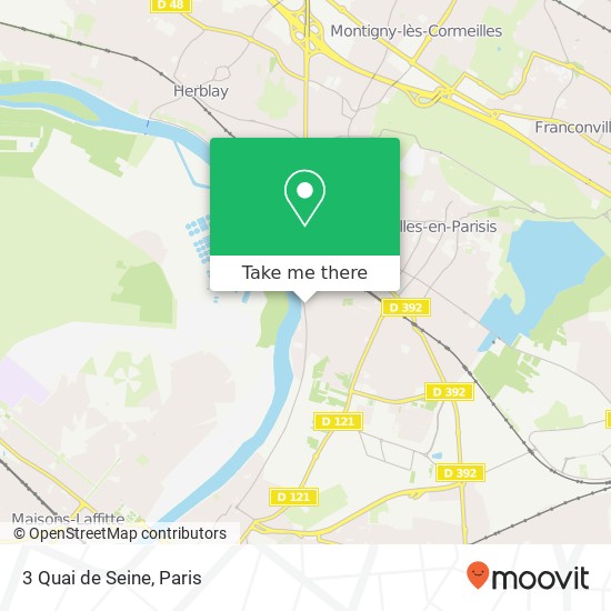3 Quai de Seine map