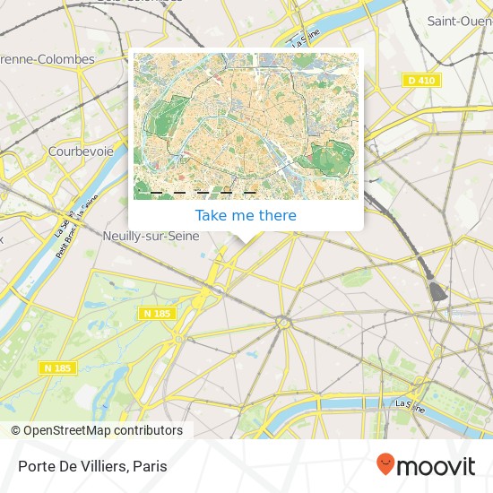 Mapa Porte De Villiers