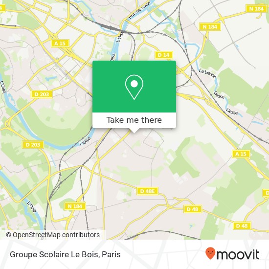 Groupe Scolaire Le Bois map