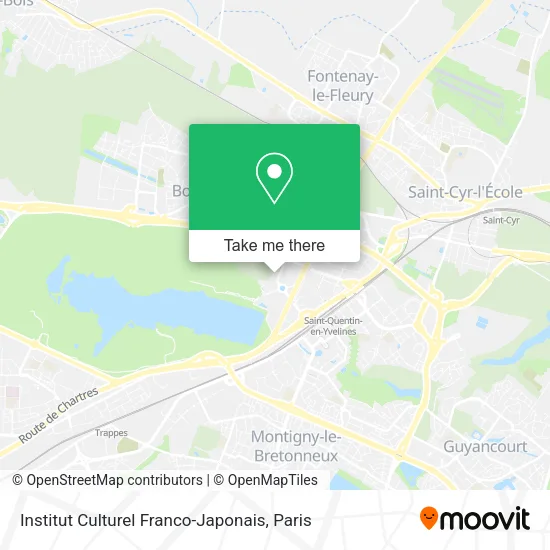 Institut Culturel Franco-Japonais map