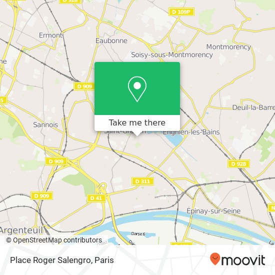 Mapa Place Roger Salengro