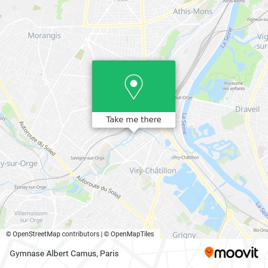 Gymnase Albert Camus map